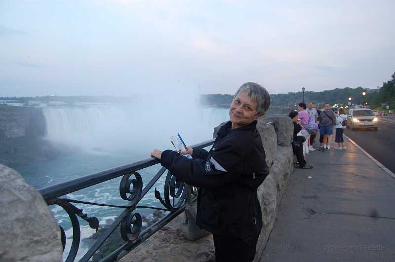Canada East Tour 2006134.JPG - Gramma Jan.  The falls were the highlight of her trip (and, of course, not being on the motorcycle for a few minutes).